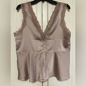 Express Satin Blouse Size Large